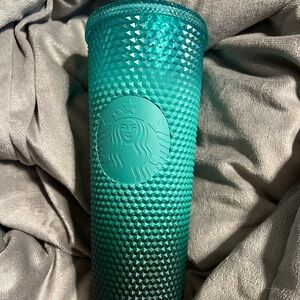 Starbucks Blue Textured Tumbler with Accents